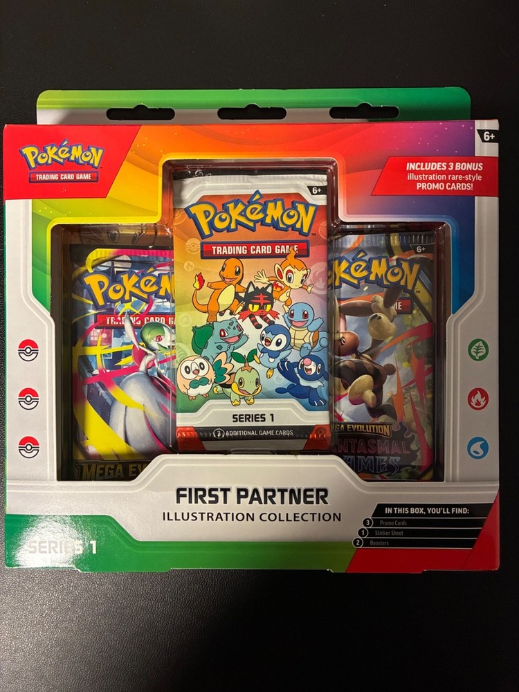 Pokémon TCG First Partner Illustration Collection Series 1 New Sealed