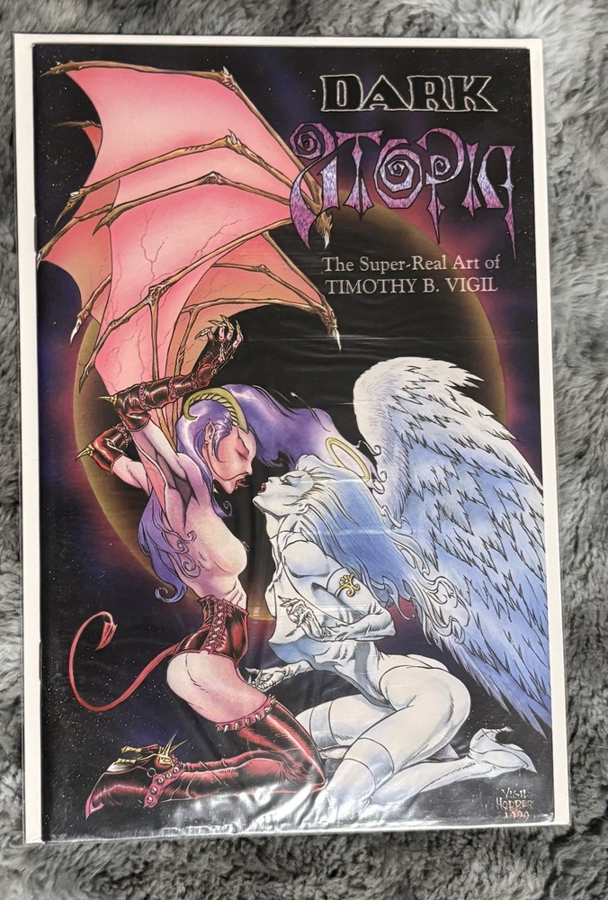 Dark Utopia Timothy B. Vigil Graphic Novel Illustration Modern Age Softcover