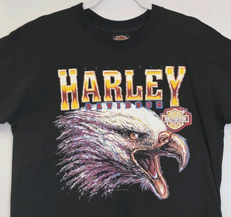 VTG '94 Harley-Davidson screaming eagle SS t-shirt Alberta, Canada M. NWOT