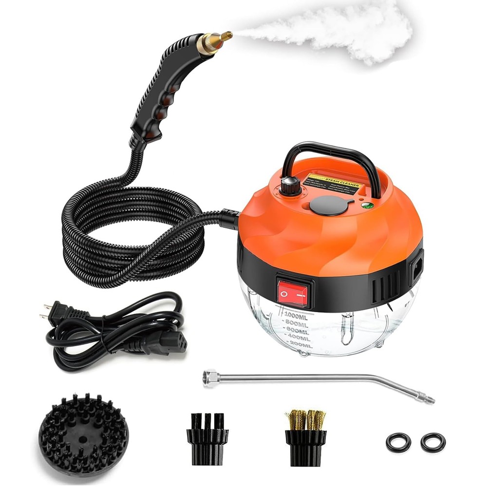 2500W Handheld High Pressure Steam Cleaner for Deep Cleaning