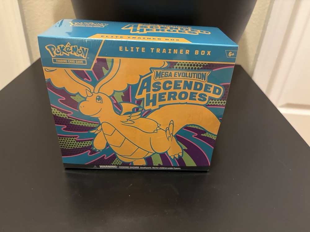 Pokémon TCG Ascended Heroes Elite Trainer Box ETB Brand New Factory Sealed!
