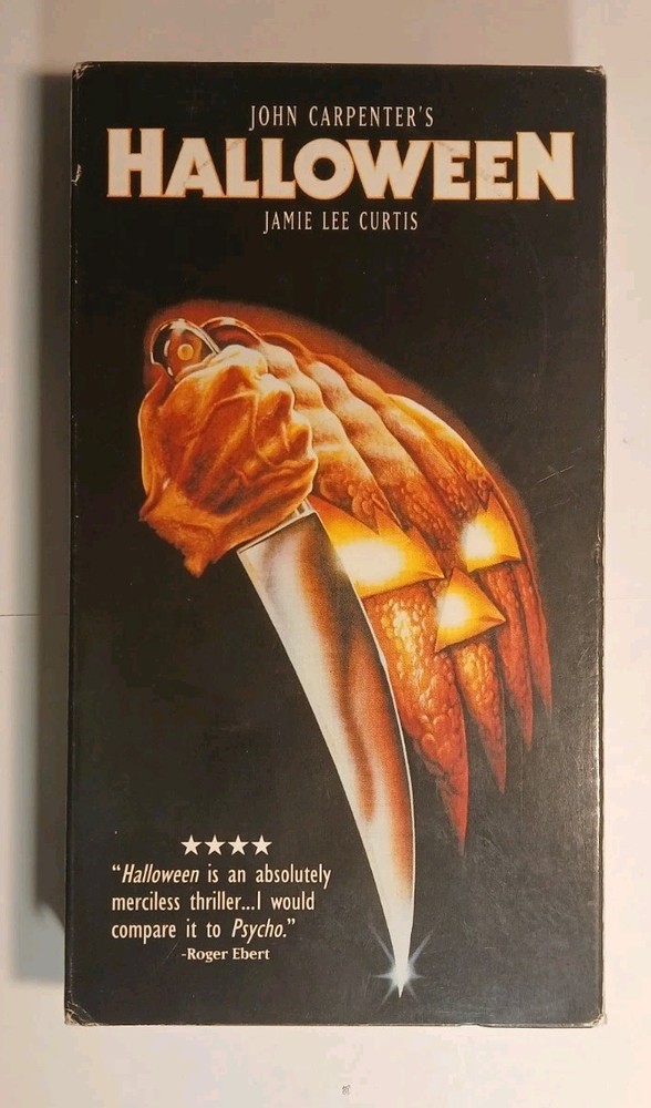 John Carpenter's Halloween 1978 Horror Movie 1997 VHS Anchor Bay Slasher VGC