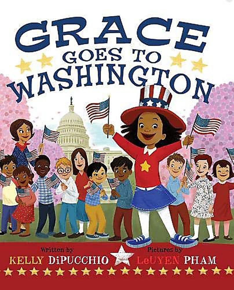 Grace Goes to Washington (Grace for President, 2) - hardcover DiPucchio, Kel...