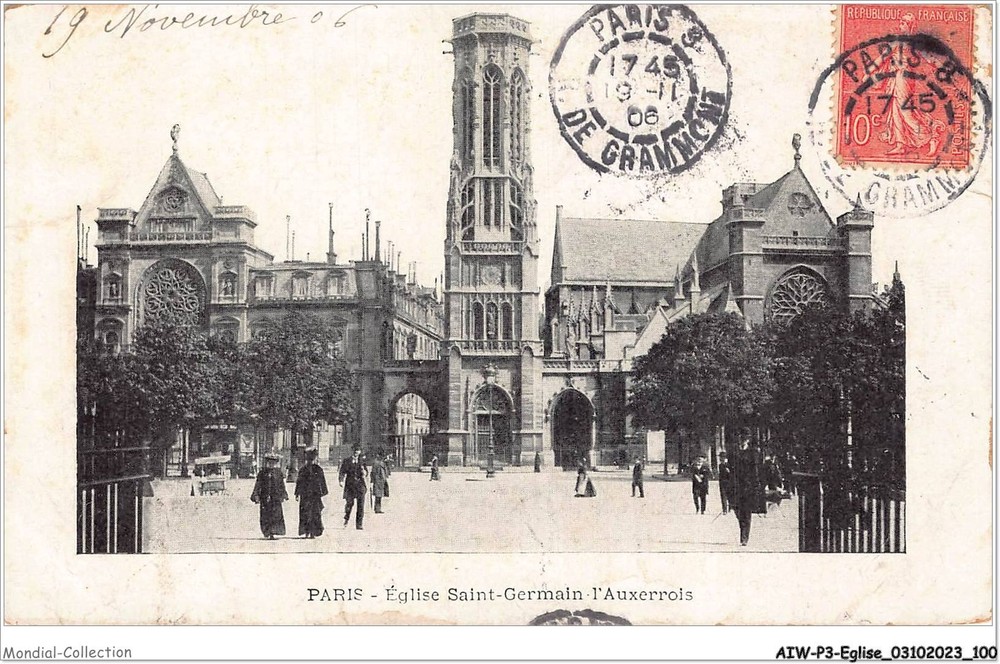 AIWP3-0259 - Church - Paris - Church Saint-Germain L'Auxerrois