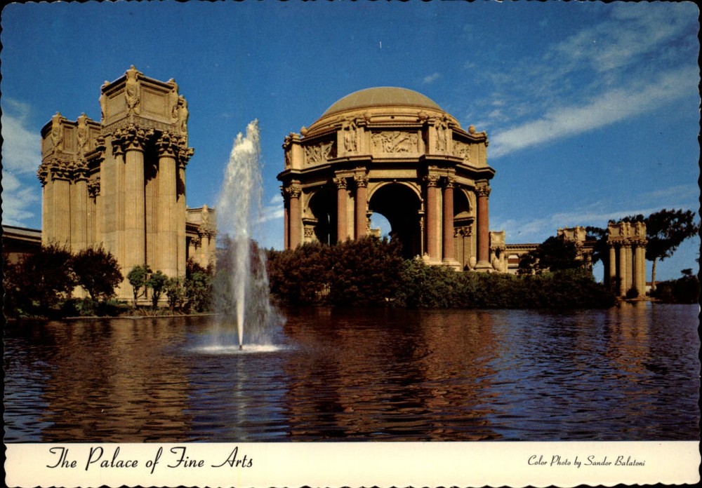 California San Francisco Panama Pacific Exposition Palace Fine Arts ~ postcard