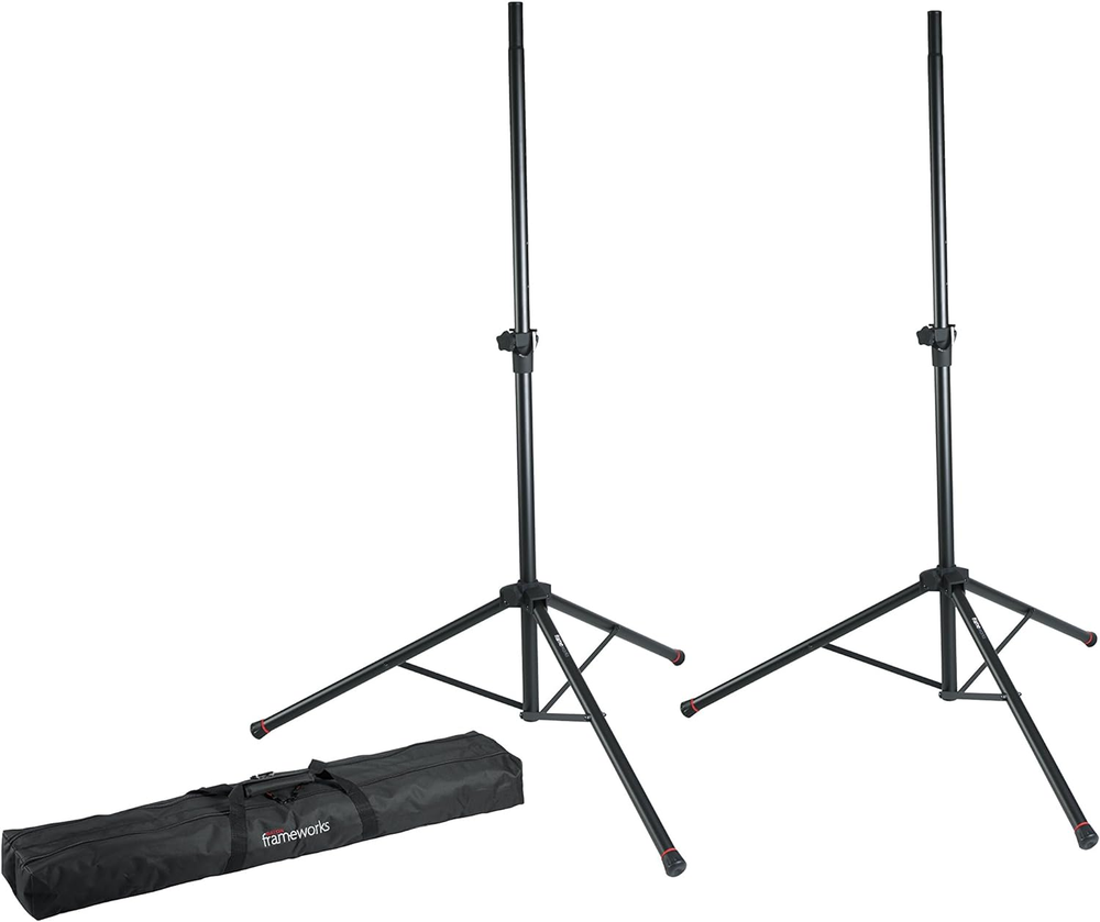 Frameworks Standard Speaker Stand Set; Includes (2) Speaker Stands and Nylon Car