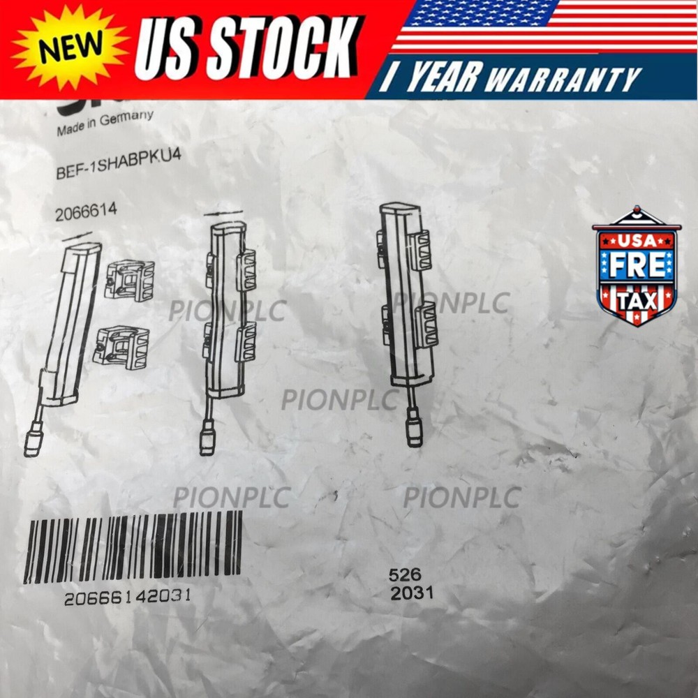 NEW Sick BEF1SHABPKU4  BEF-1SHABPKU4 2066614 Plastic Terminal & Alignment