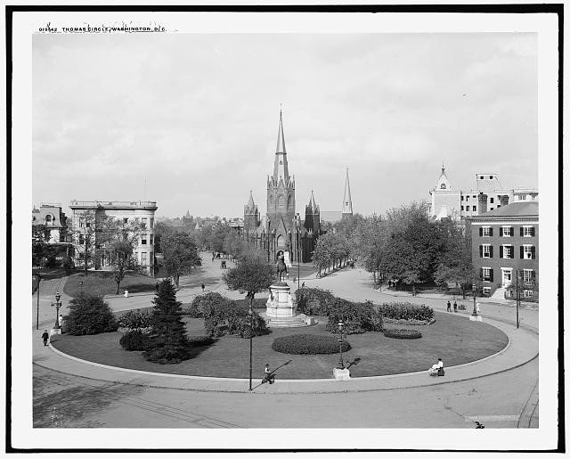 Photo:Thomas Circle, D.C., Washington