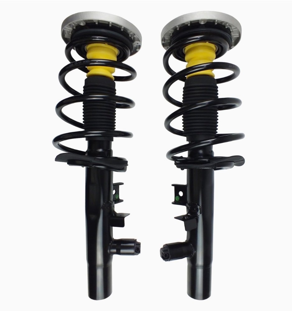 For BMW X3 F25 X4 F26 2011-2018 Pair Front Shock Absorber Struts Assembly w/EDC