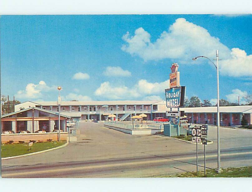 Unused Pre-1980 OLD CARS & HOLIDAY MOTEL Elizabethtown Kentucky KY u0254@