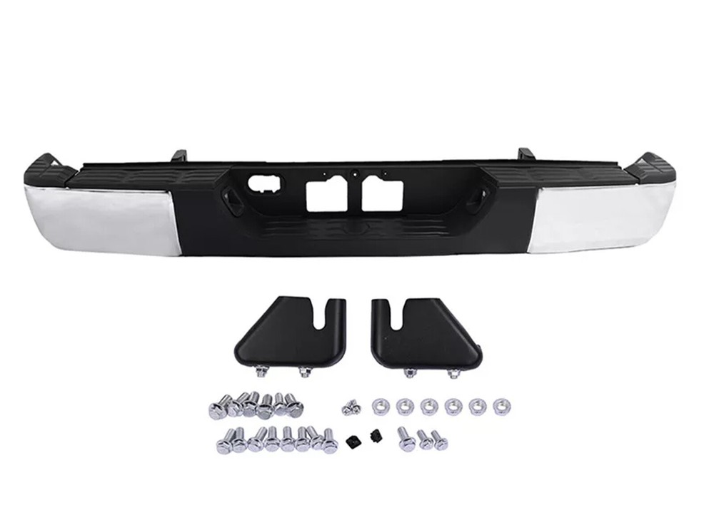 NEW Chrome Rear Step Bumper Assembly for 2014-2021 Toyota Tundra w/o Park Assist