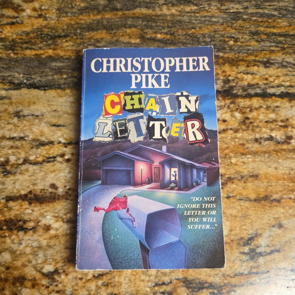 Chain Letter by Christopher Pike Vintage Horror Paperback Book