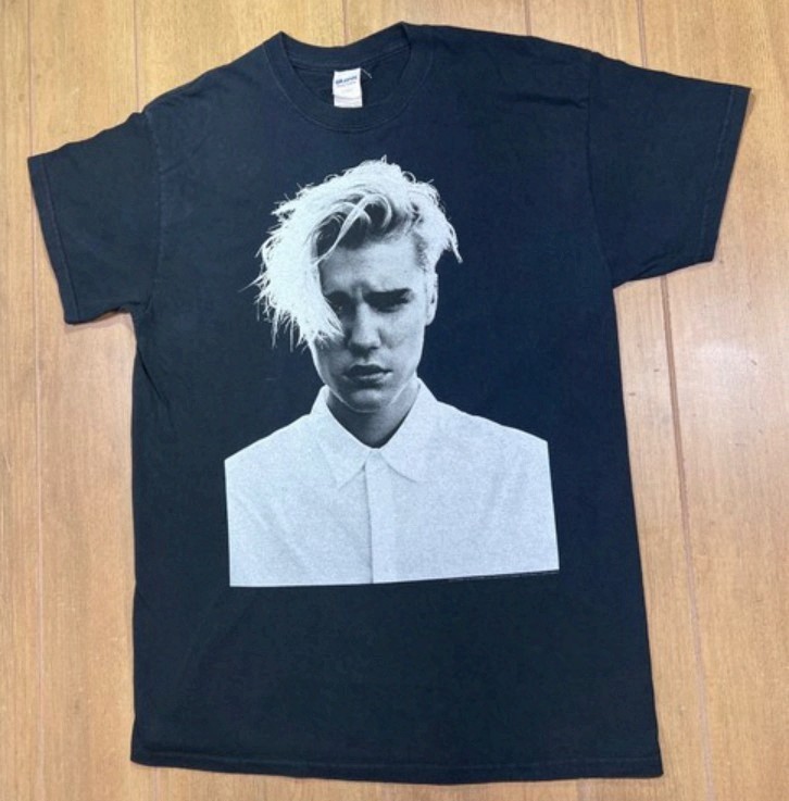 Justin Bieber Purpose Tour 2016 Concert Graphic T-Shirt Black Gildan Mens Medium