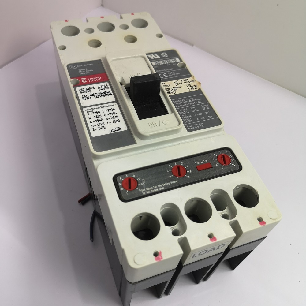 Cutler-Hammer Circuit Breaker HMCP250W5W