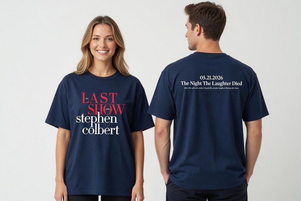 Late Night Comedy Farewell 2026 The Night the Laughter Dies Graphic Fan Tee