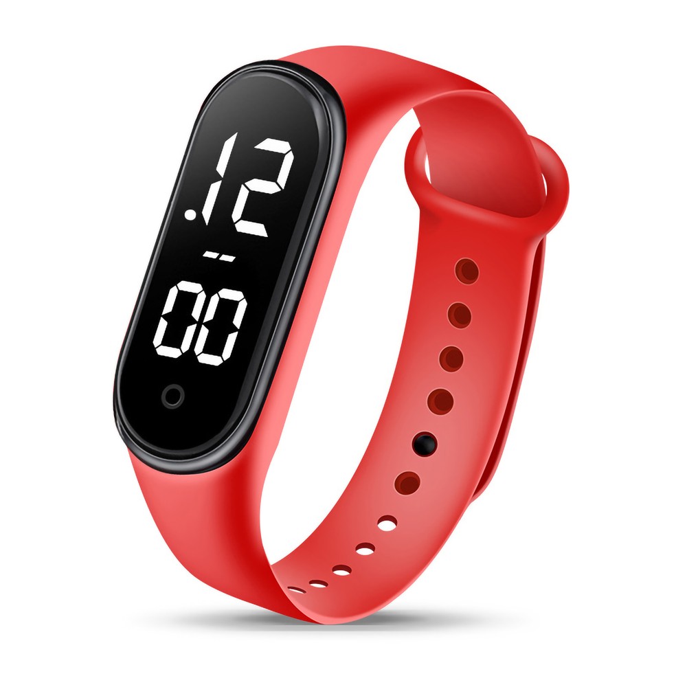 Accurate Time Led Display Watch Weekly Electronic Kids Digital Sports Waterproof-image