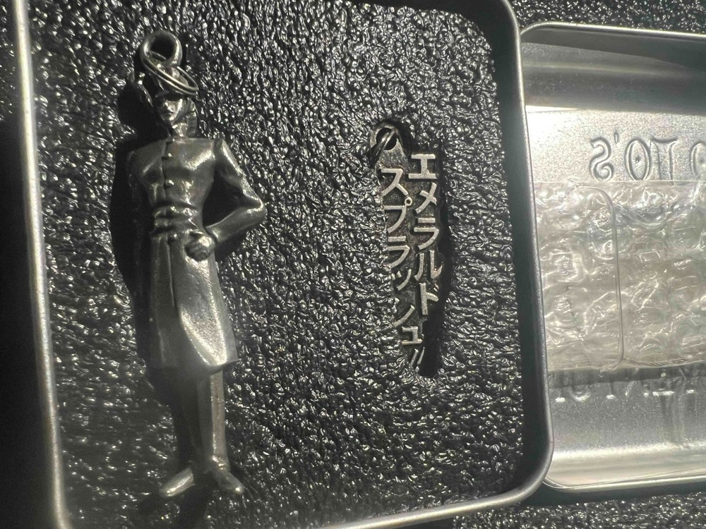 JoJo's Bizarre Adventure Metal Figure Keychain Japan Anime Vintage Rare