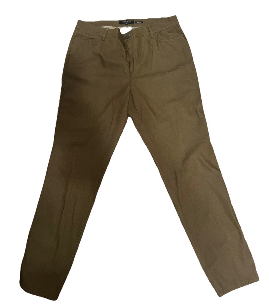Lafayette 148 New York Mercer Green Women’s Trouser Pants Size 12 NWOT