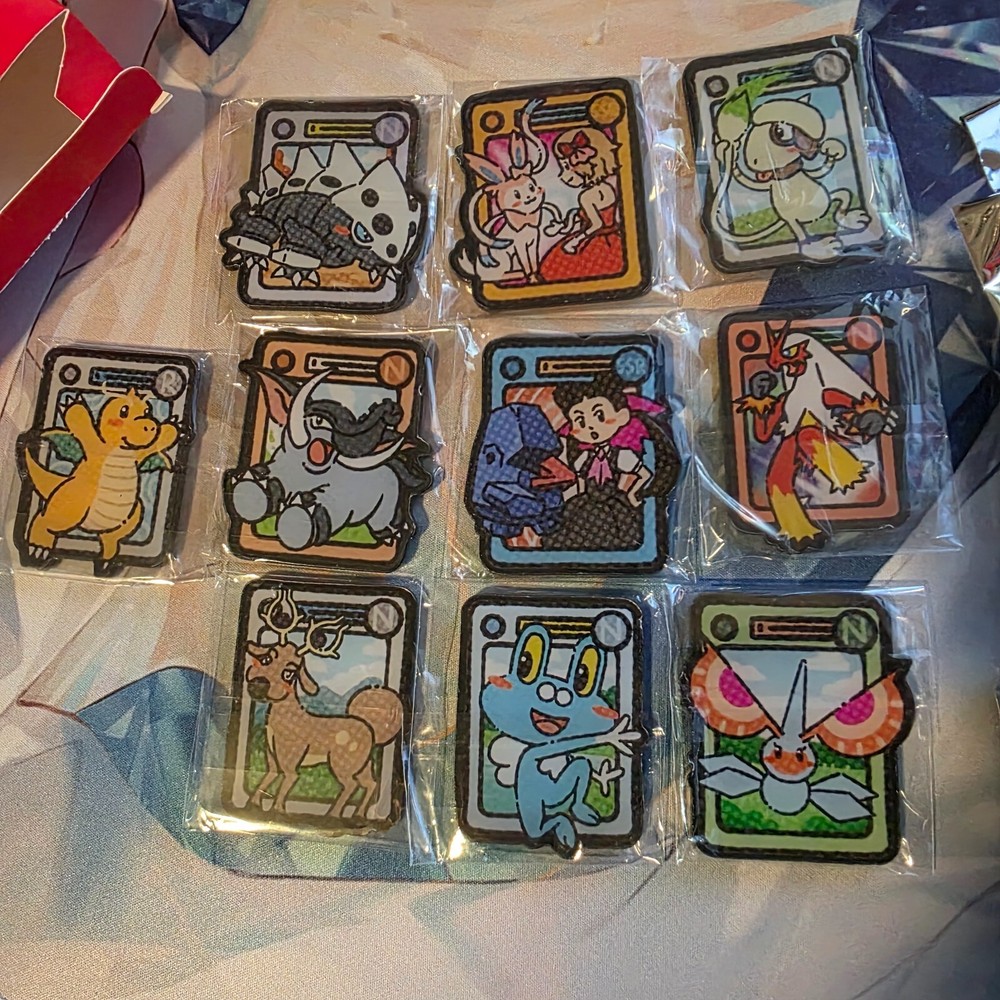Pokemon Random 10-Piece Magnet Set in Gift Box by Chuxin Studio