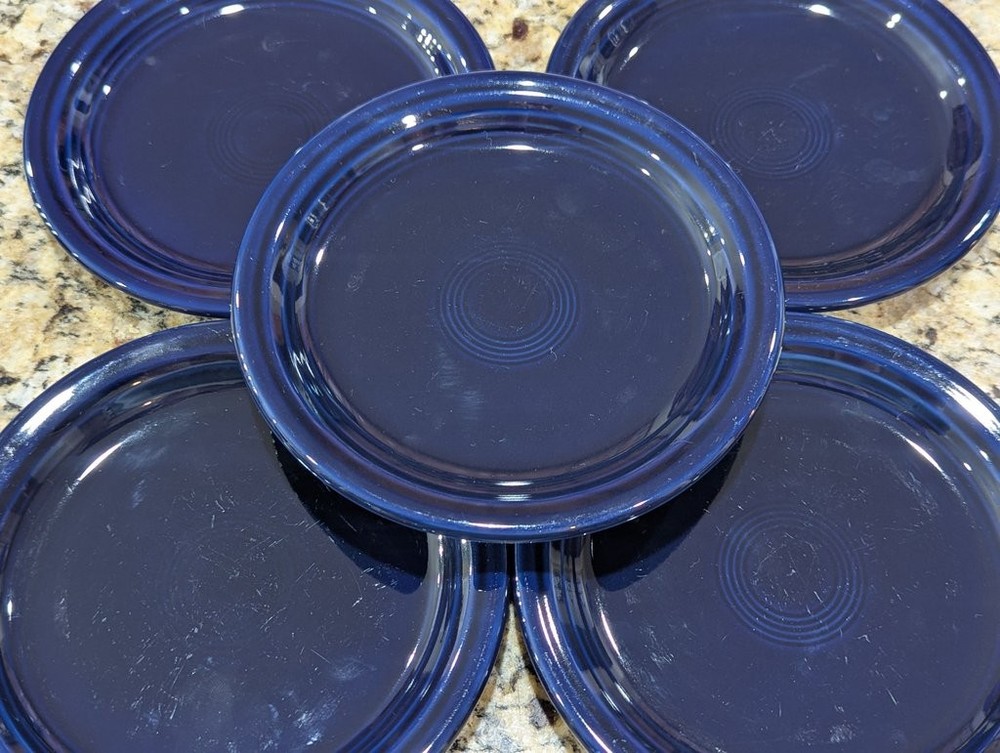 Homer Laughlin Fiesta 6.5 Inch Dessert Plates