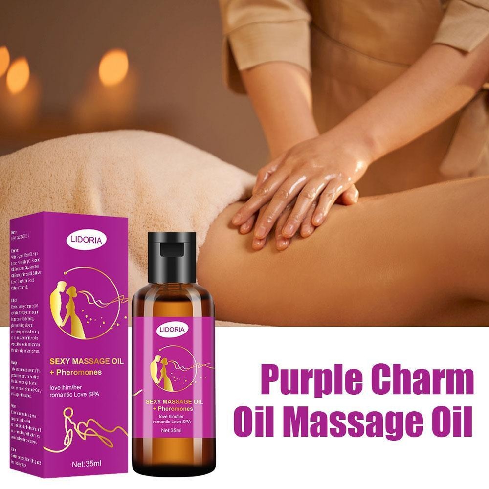 Sensual Massage Oil for Men & Women - Enhance Intimate Moments I8B3