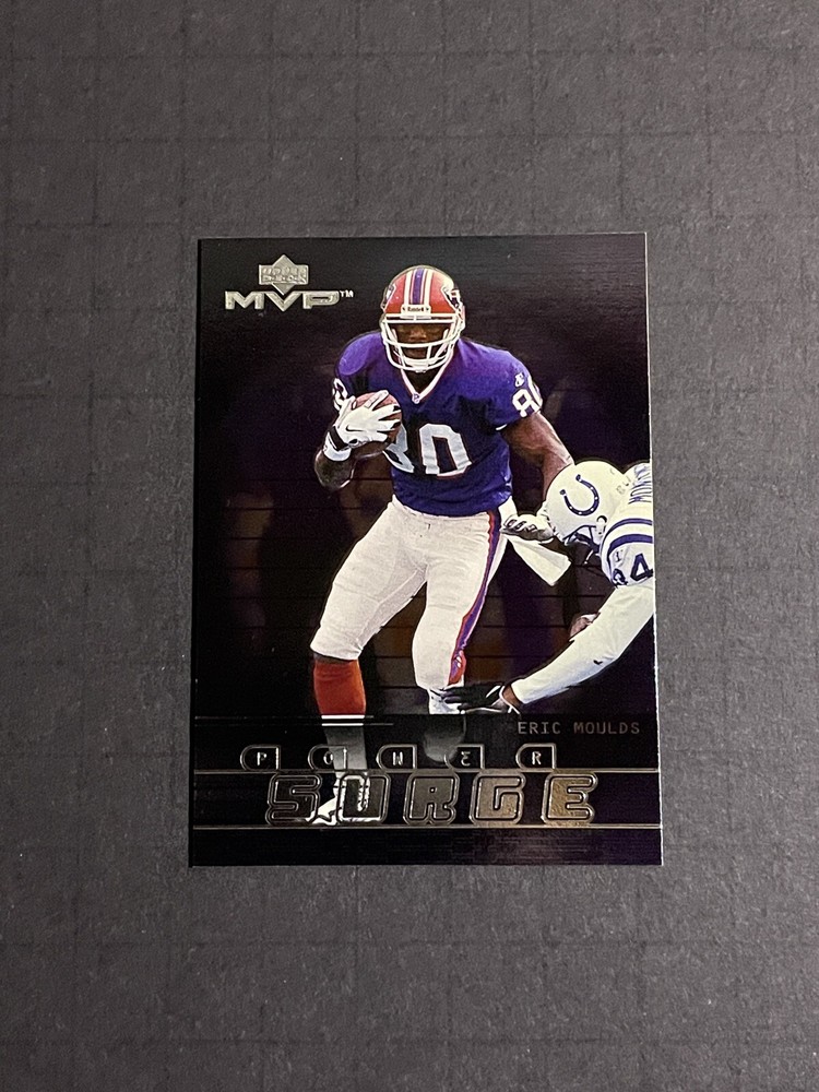 1999 Upper Deck MVP Eric Moulds Power Surge Insert Card #PS13 - Buffalo Bills