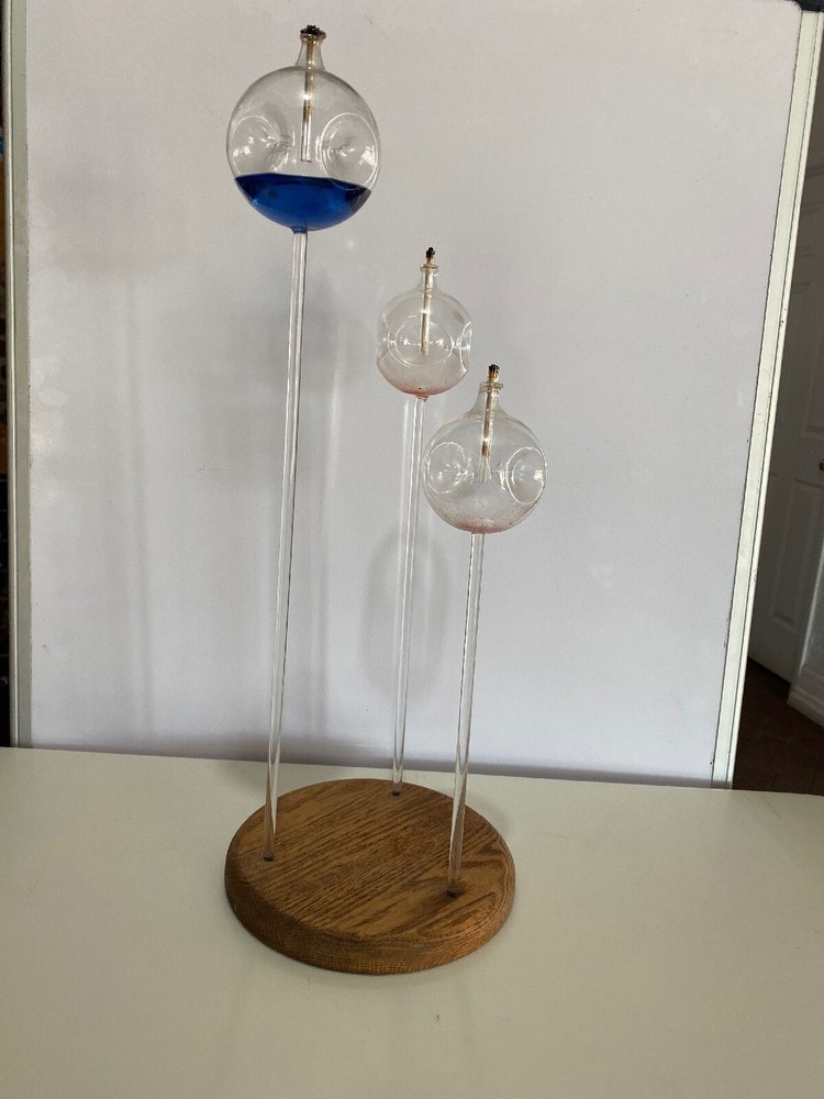 Vintage 1960s Blown Glass Kerosene Oil Lantern Bulbs Modern Retro