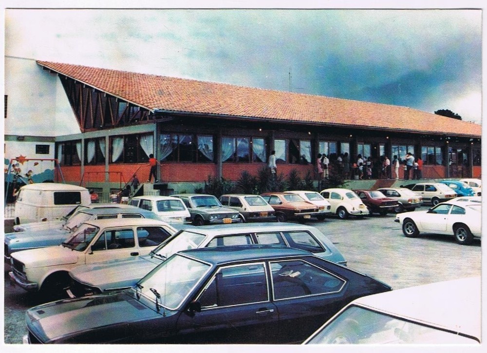 Postcard Churrascaria Paiol Curitiba Parana Brasil