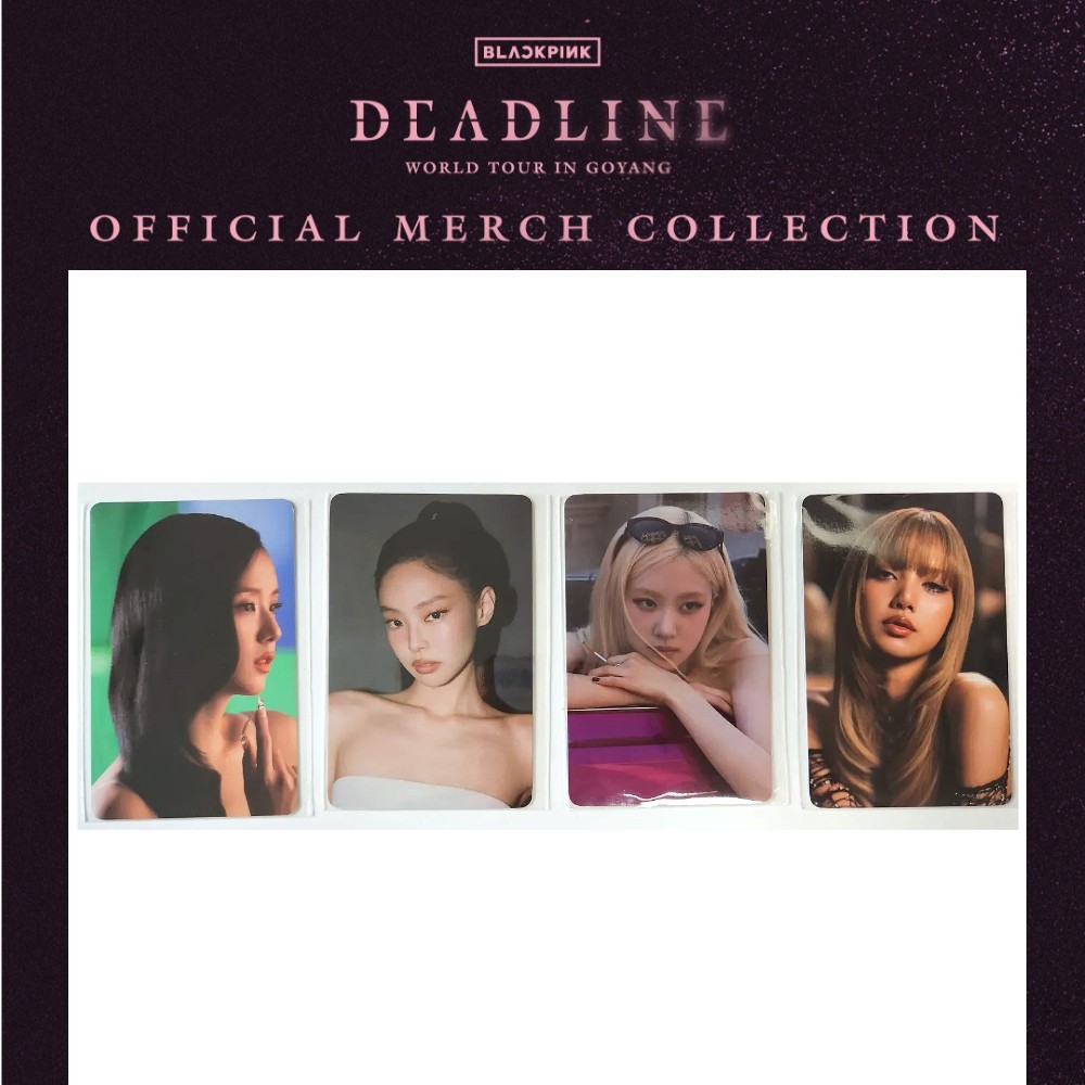 (In Hand) Blackpink World Tour Deadline In Goyang Official Photocard