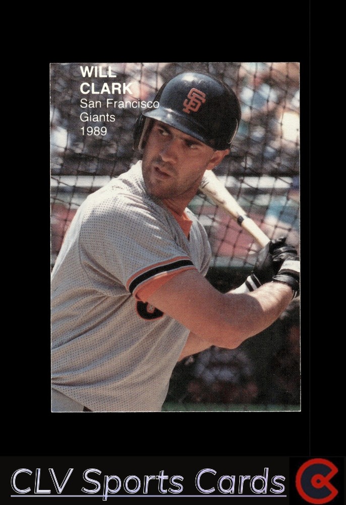 San Francisco Giants Will Clark #6 Baseball Near Mint or Better