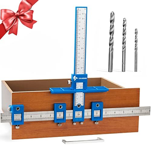 Cabinet Hardware Jig Tool for Handle Knob Pull Installation of Door and Drawer