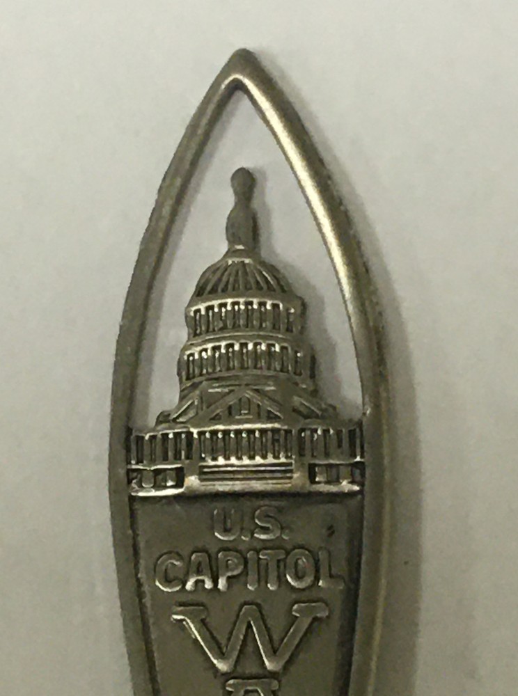 Vintage Souvenir Spoon US Collectible US Capitol Washington DC