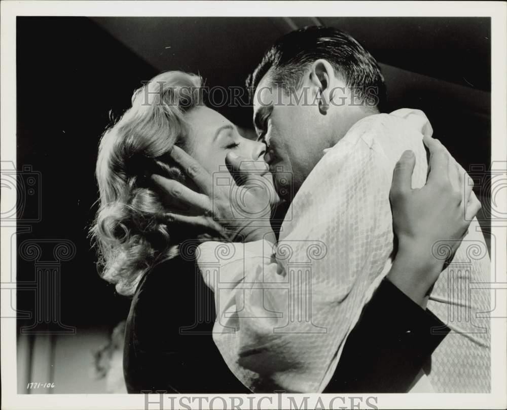 Press Photo Glenn Ford, Ingrid Thulin in 