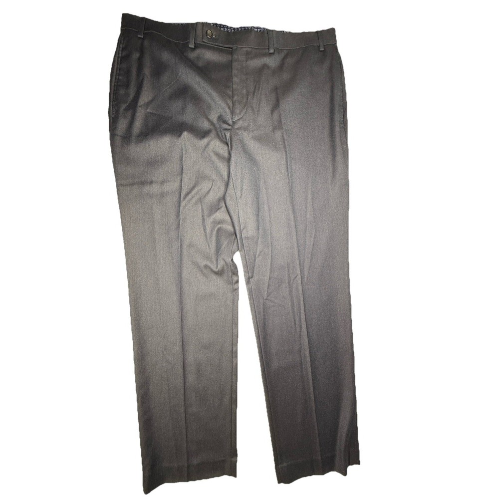 Lauren Ralph Lauren Dress Pants Men's 36x30 Navy Blue Wool Blend Flat Front