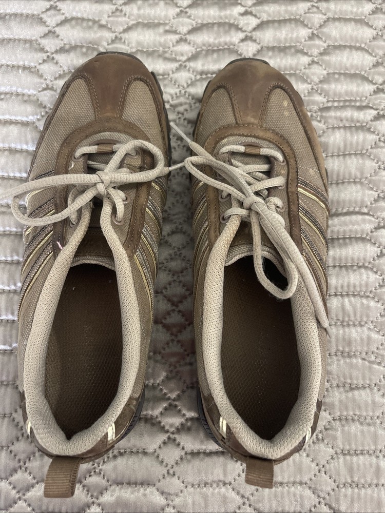 Skechers Women's Hiking Shoes Brown Leather Uppers, Size 8.5 Good Shape!