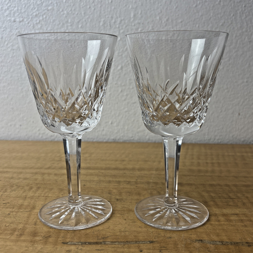 Waterford Lismore Claret Crystal Wine Glass 5 7/8