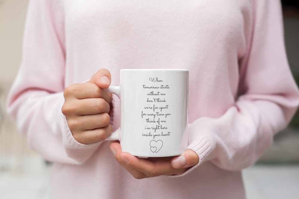 Sympathy Grief Gift for Comfort with Inspirational Coffee Quote