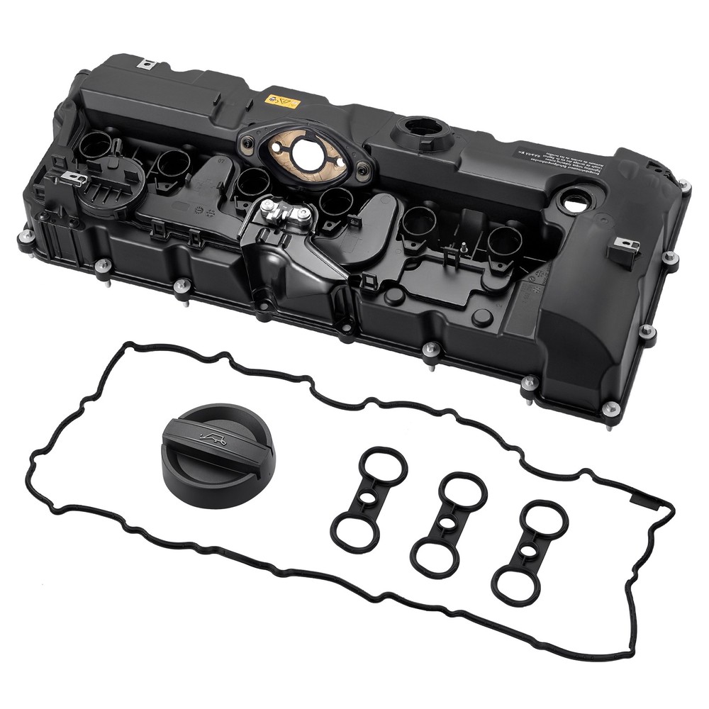 Engine Valve Cover w/Gasket Set For BMW E82 E90 E93 E91 E92 328i E89 11127552281
