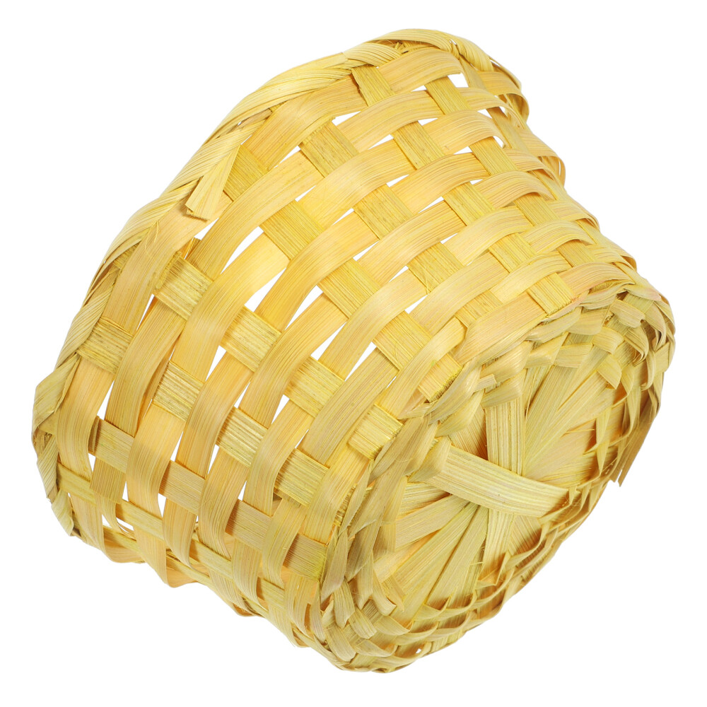 Orange Baskets Children's Day Decoration Small Item Storage