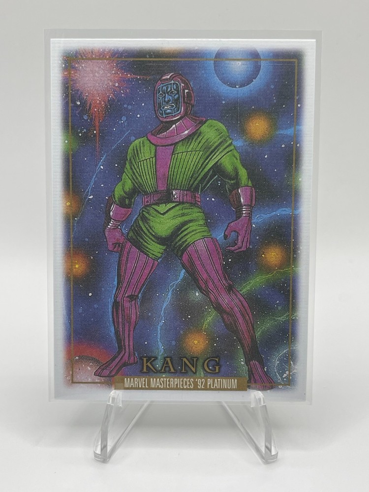 Marvel Masterpieces '92 Platinum - Canvas - Kang - 44
