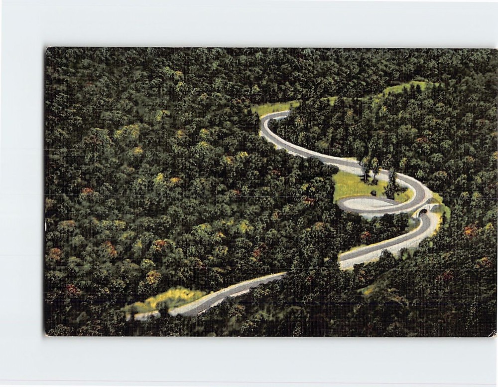 Postcard The Loop-Over Great Smoky Mountains National Park Tennessee USA