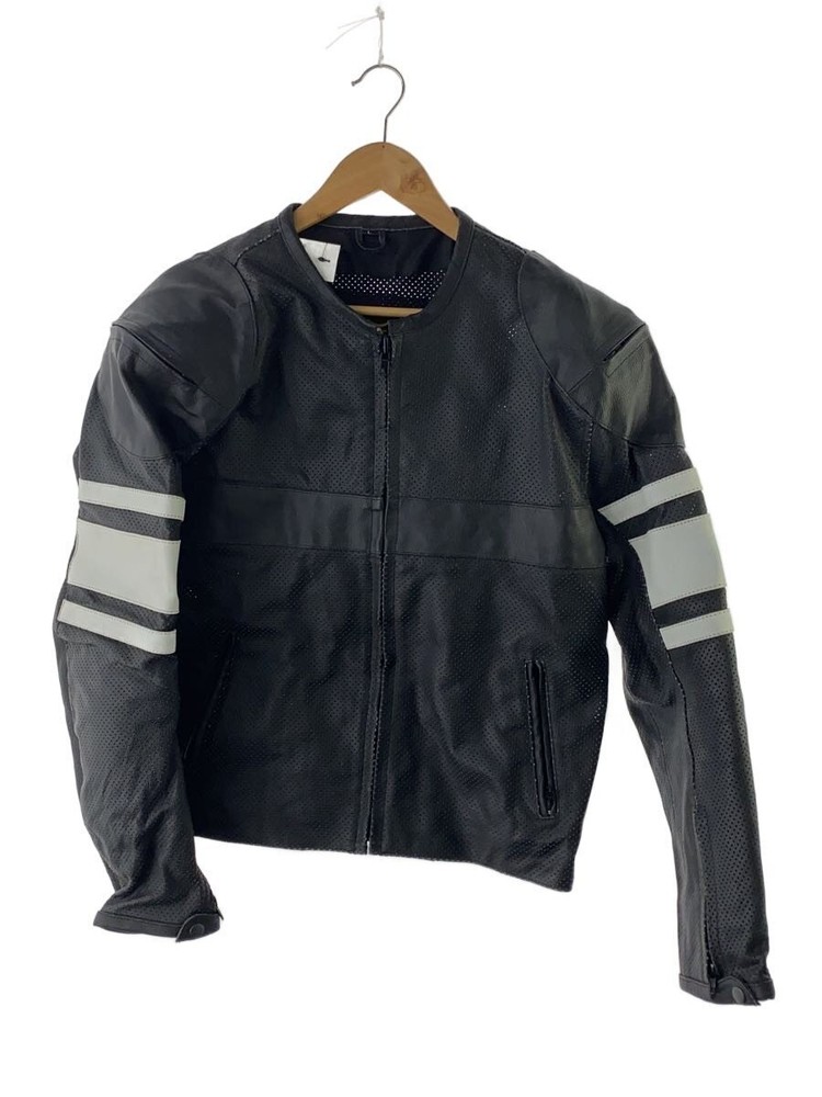 Leather Jacket Blouson/L/Leather/Blk 3498