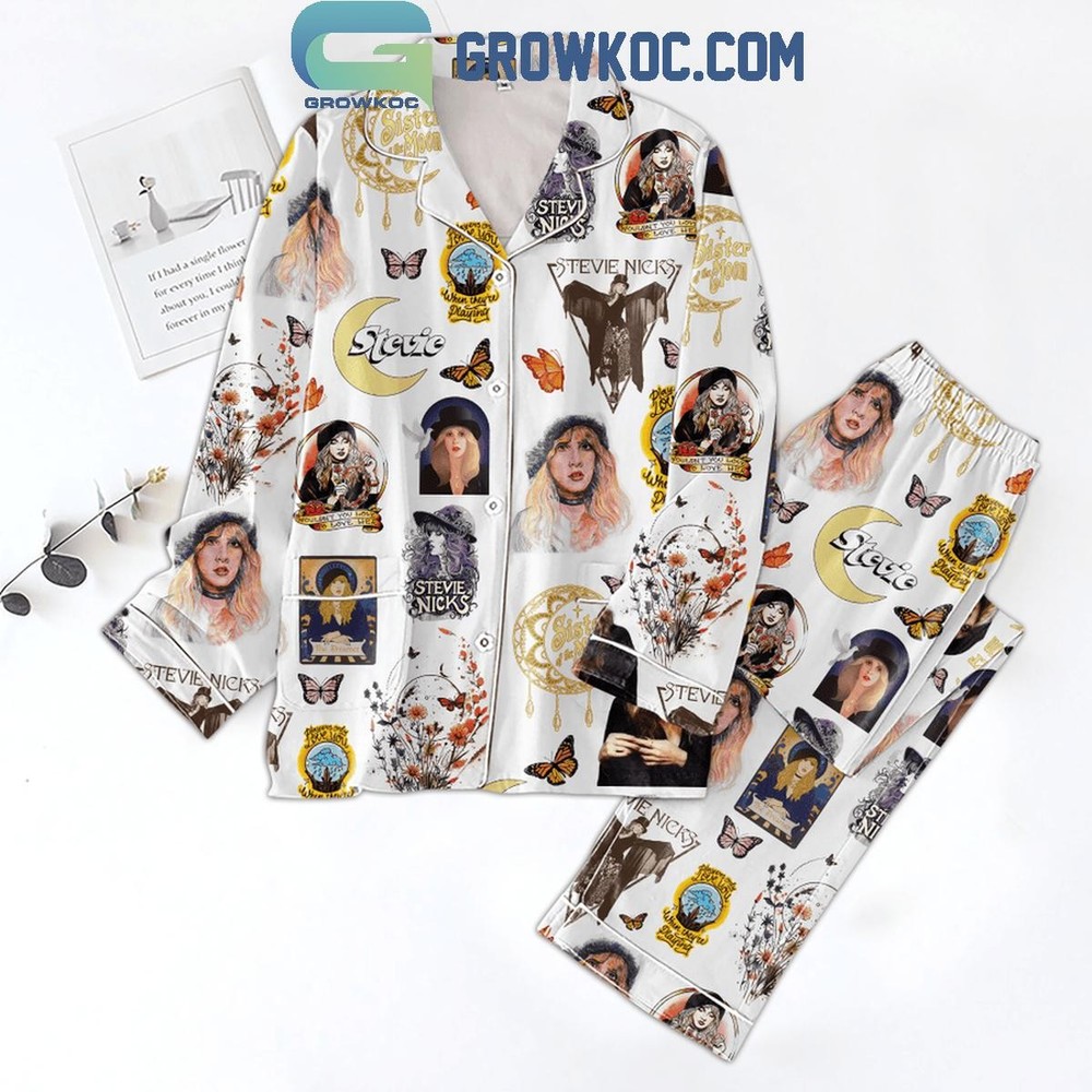 Stevie Nicks Wouldn8217t You Love Me To Love Her Polyester Pajamas Set