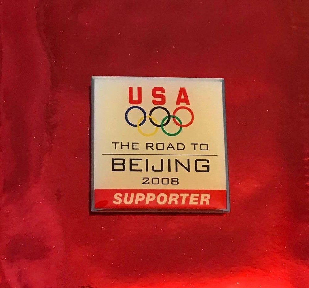 USA OLYMPIC PIN   BEIJING   2008