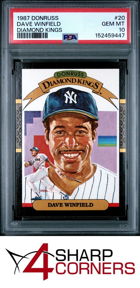 1987 Donruss Diamond Kings #20 Dave Winfield Yankees Hof Psa 10Stay in the know. Follow us on eBay