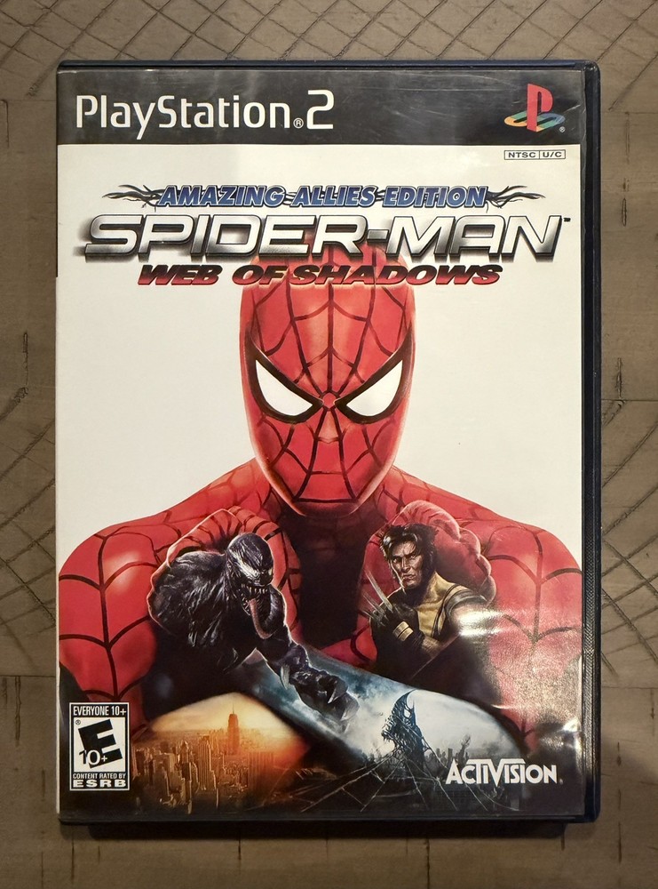 Spider-Man: Web of Shadows -- Amazing Allies Edition (Sony PlayStation 2, 2008)