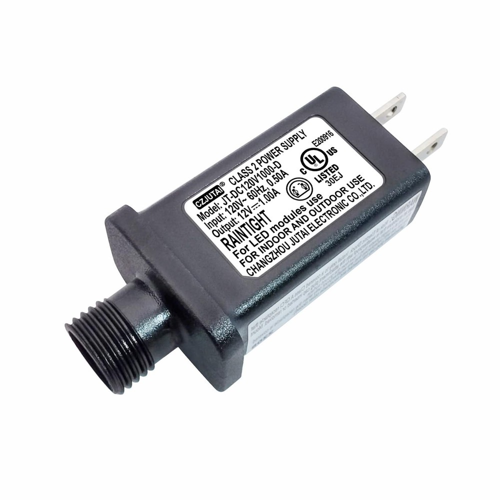 CZJUTAI JT-DC120V1000 Premium 12V 1A 12W LED Power Supply - Class 2 Transform...