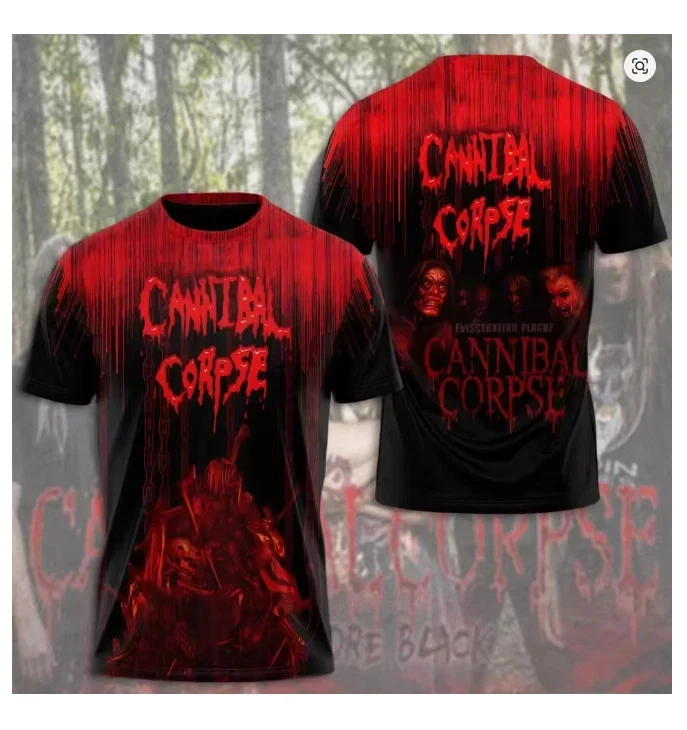 CANNIBAL CORPSE Rare Full Size S-5XL Unisex T shirt 3D