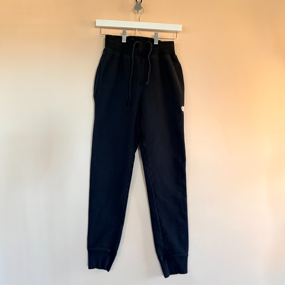Champion Reverse Weave Heavy Weight Joggers Sweatpants Pants Black Men's Small S