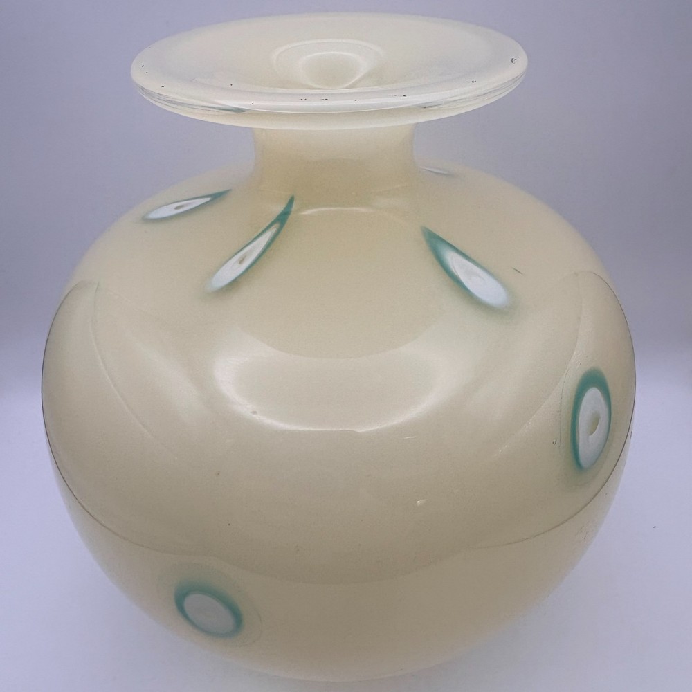 Large Murano Style Art Glass Vase